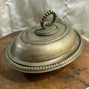 Antique Edwardian A1 EB  EPNS Serving Tureen Dish with Lid